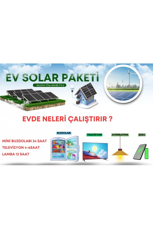 Kesintisiz Enerji İçin Solar Ev Paketi – 3KW MPPT, 1755W Panel, 200Ah Akü